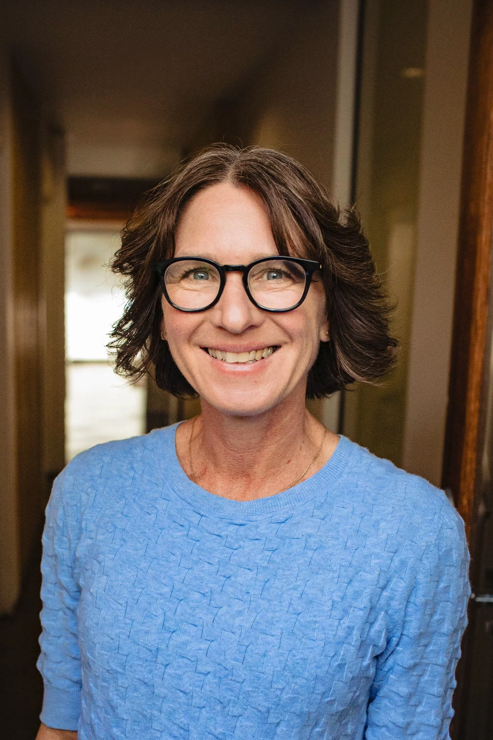 Portrait of Dr. Christina Peretz outdoors