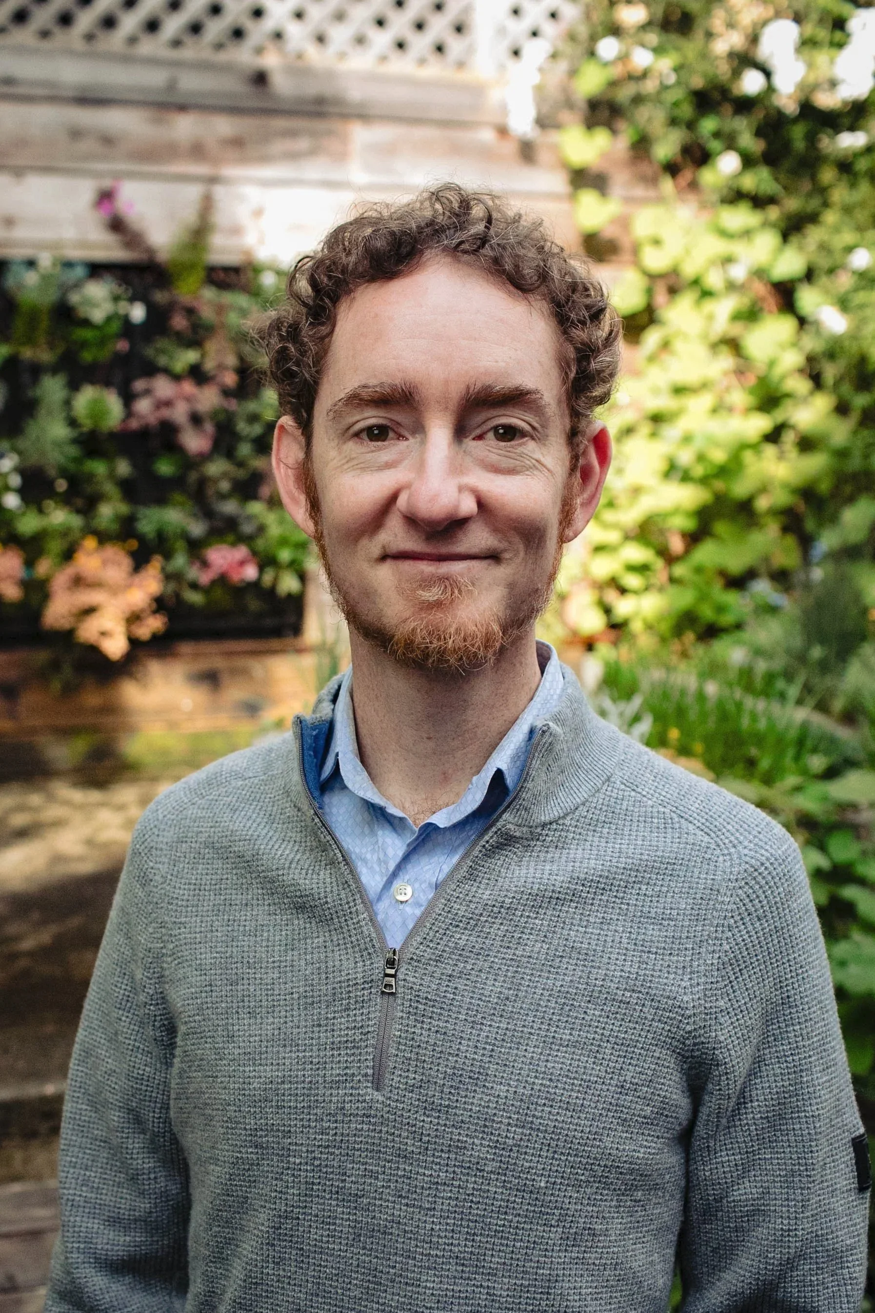 Portrait of Dr. Patrick Sanger outdoors